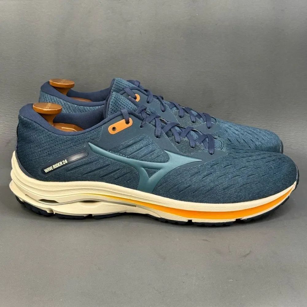 Mizuno Men's Wave Rider 24 Running Shoe sneaker trainers size 12.5